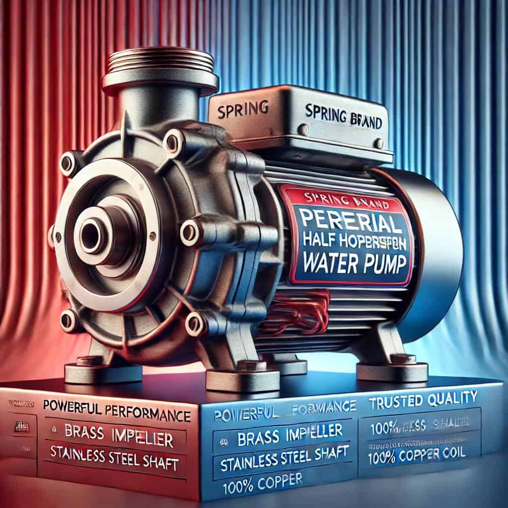 پمپ نیم اسب محیطی برند پمپ 3