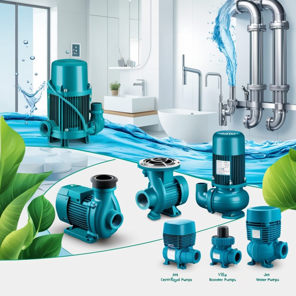 پمپ آب چیست؟ راهنمای جامع انواع پمپها برای خانه، ویلا و صنعت