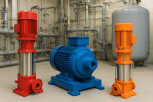 راهنمای جامع انتخاب پمپ آب برای دستگاه‌های تصفیه آب خانگی، نیمه‌صنعتی و صنعتی