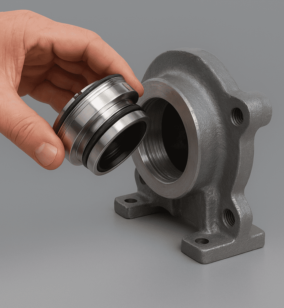 مکانیکال سیل فیبر و فنر آببند برند پمپ