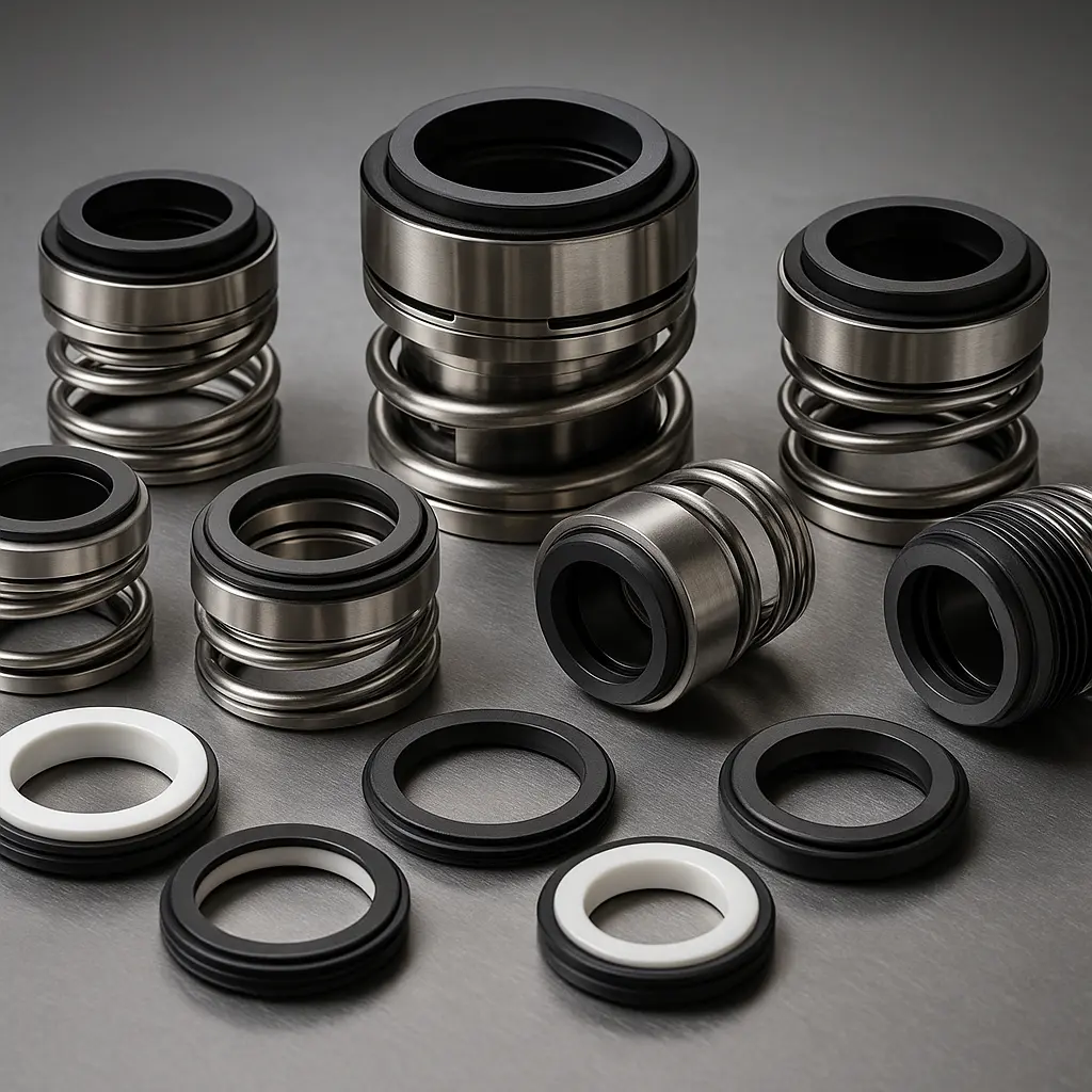 مکانیکال سیل فیبر و فنر آببند