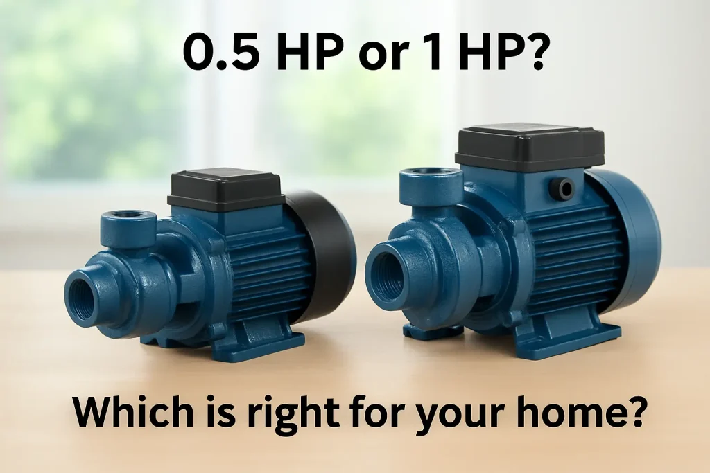 پمپ نیم اسب یا پمپ یک اسب برند پمپ