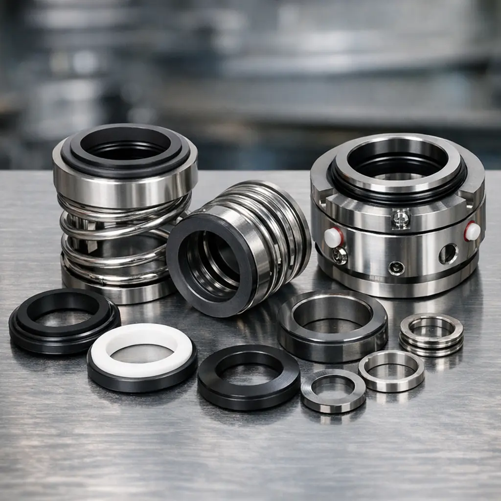 مکانیکال سیل- فیبر و فنر- برند پمپ - آببند