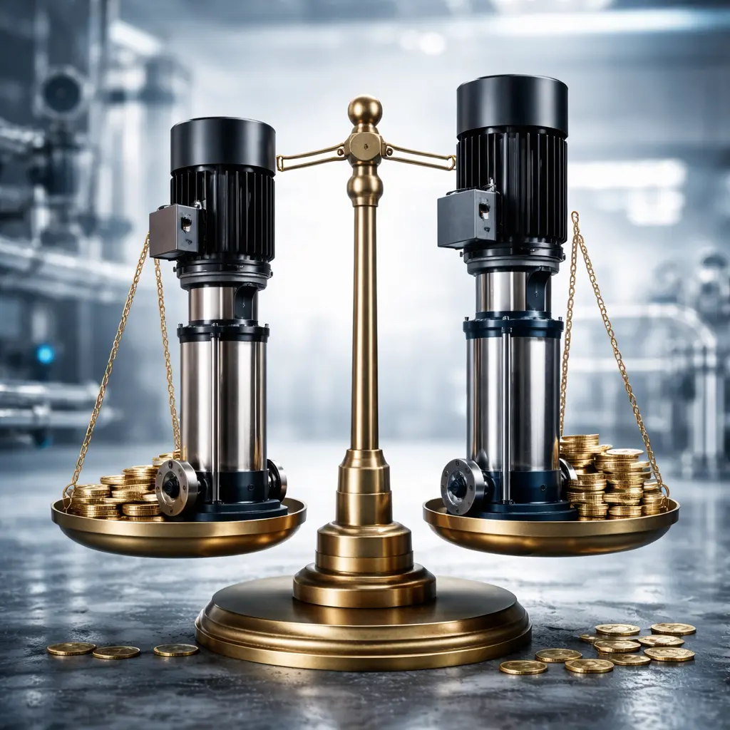 خرید پمپ طبقاتی عمودی مقایسه پمپ ایرانی با خارجی