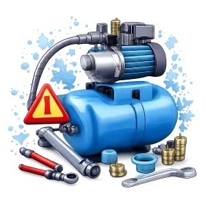 پمپ یک سره کار میکند و خاموش نمیشه